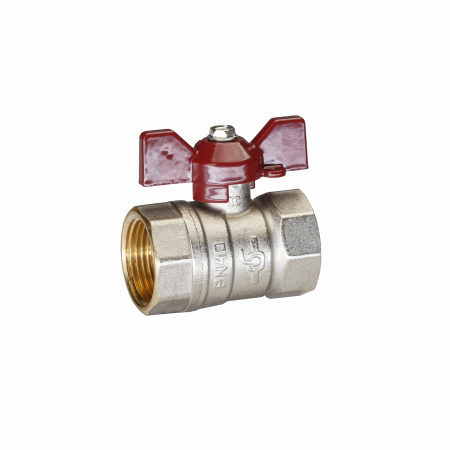 Кран Темпер шаровой латунный DN15, PN40